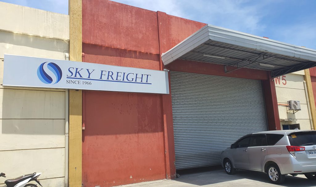 Sky Freight facility photograph